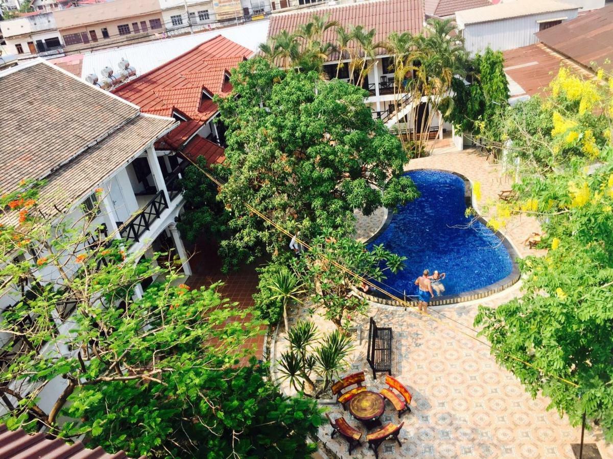 Vientiane Garden Villa Hotel Exterior foto